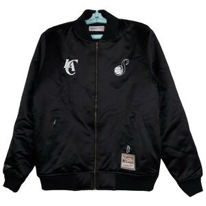Suga BST LA Clippers‎ Mitchell & Ness NBA Small Jacket Agust D Collab Black NWT